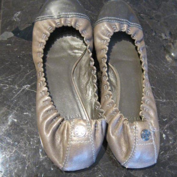 Tory Burch Reva Ballerina Flats - Picture 1 of 2